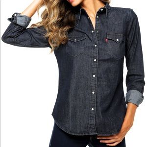 NWT Levi’s Blue Jean Jacket Top